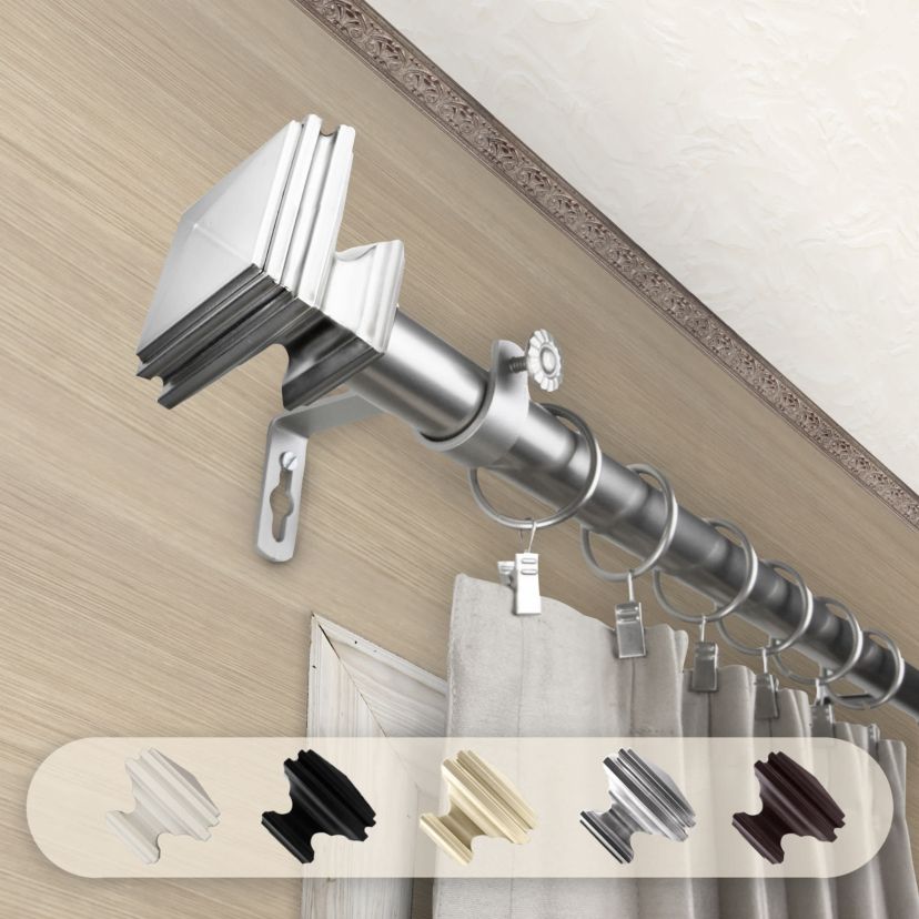 1" Bedpost Curtain Rod