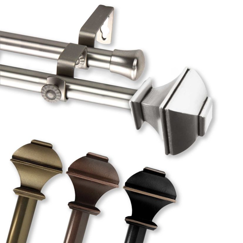 13/16" Delilah Double Curtain Rod