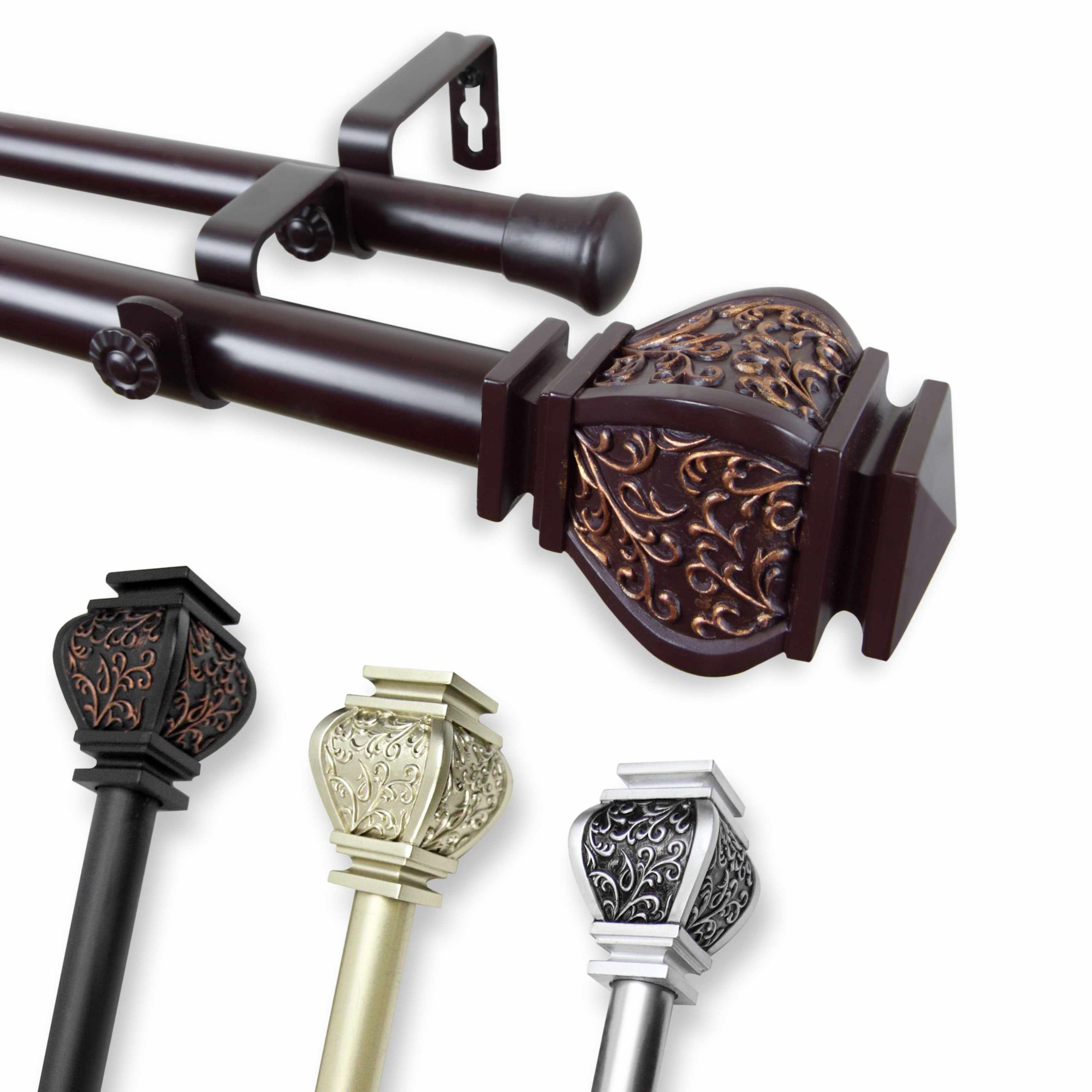 Margot Double Curtain Rod 
