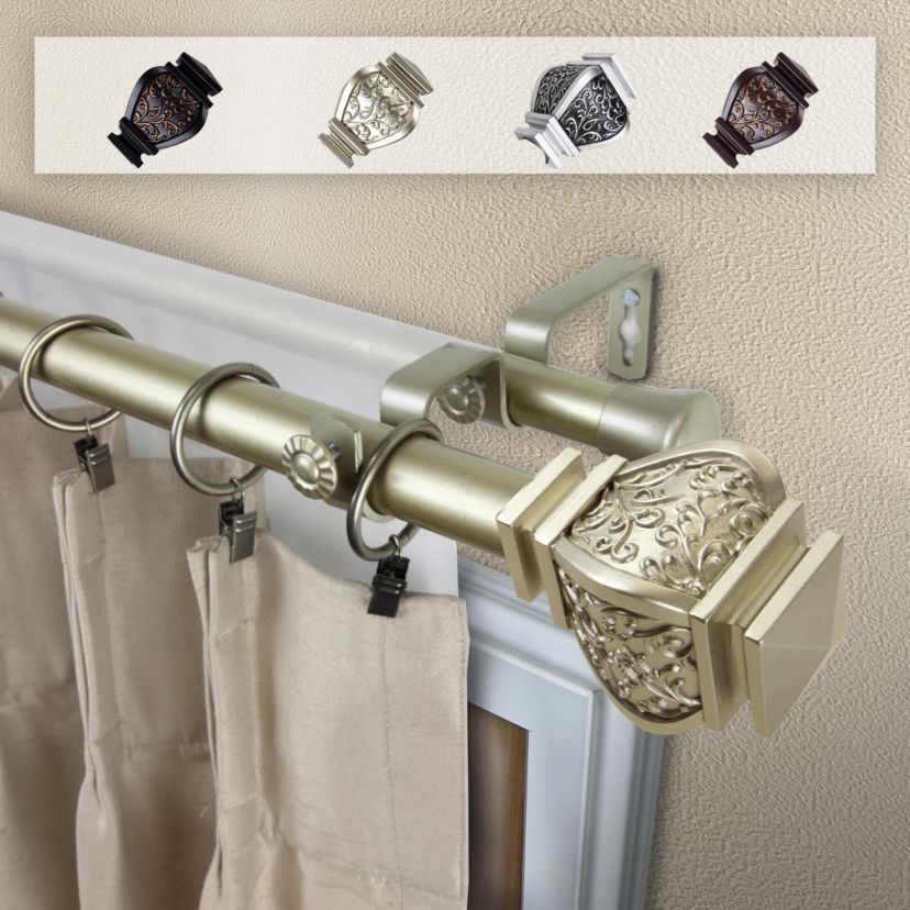 Margot Double Curtain Rod 