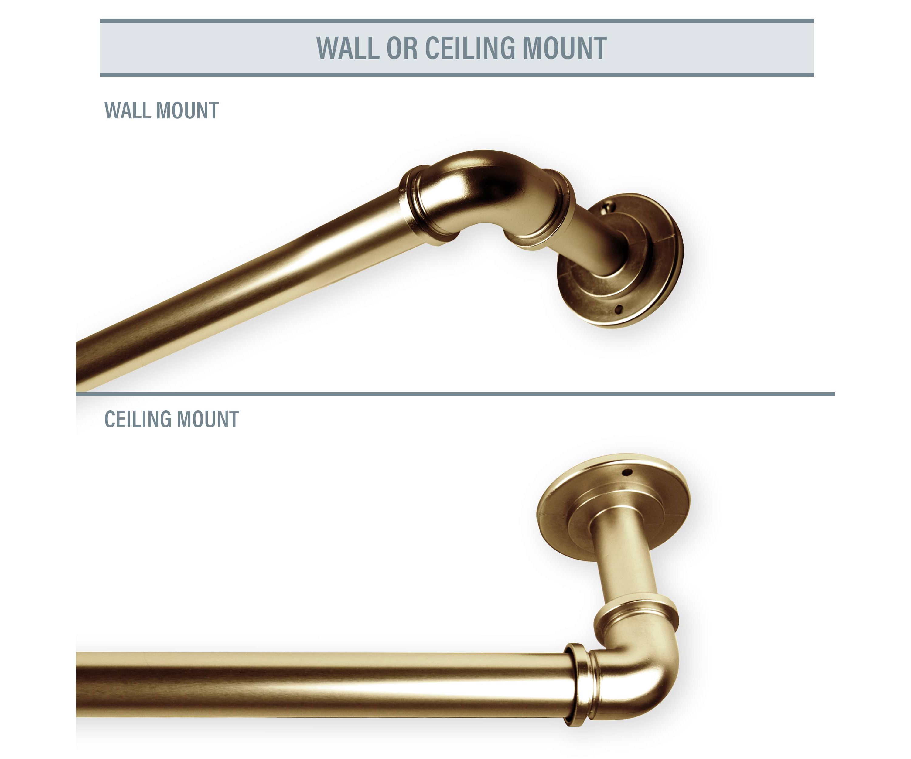 1 inch Pipe Blackout Curtain Rod