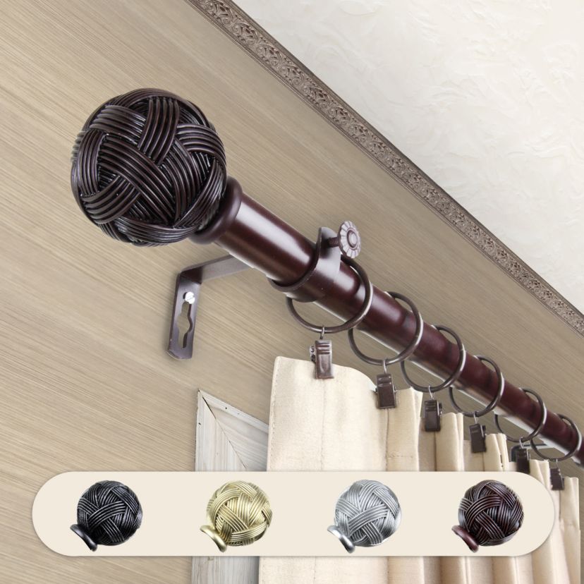 Twine 1 in Curtain Rod