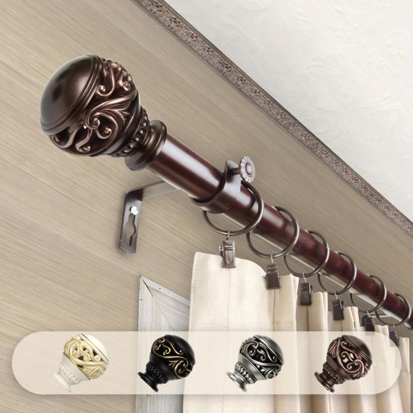 1" Isabella Curtain Rod