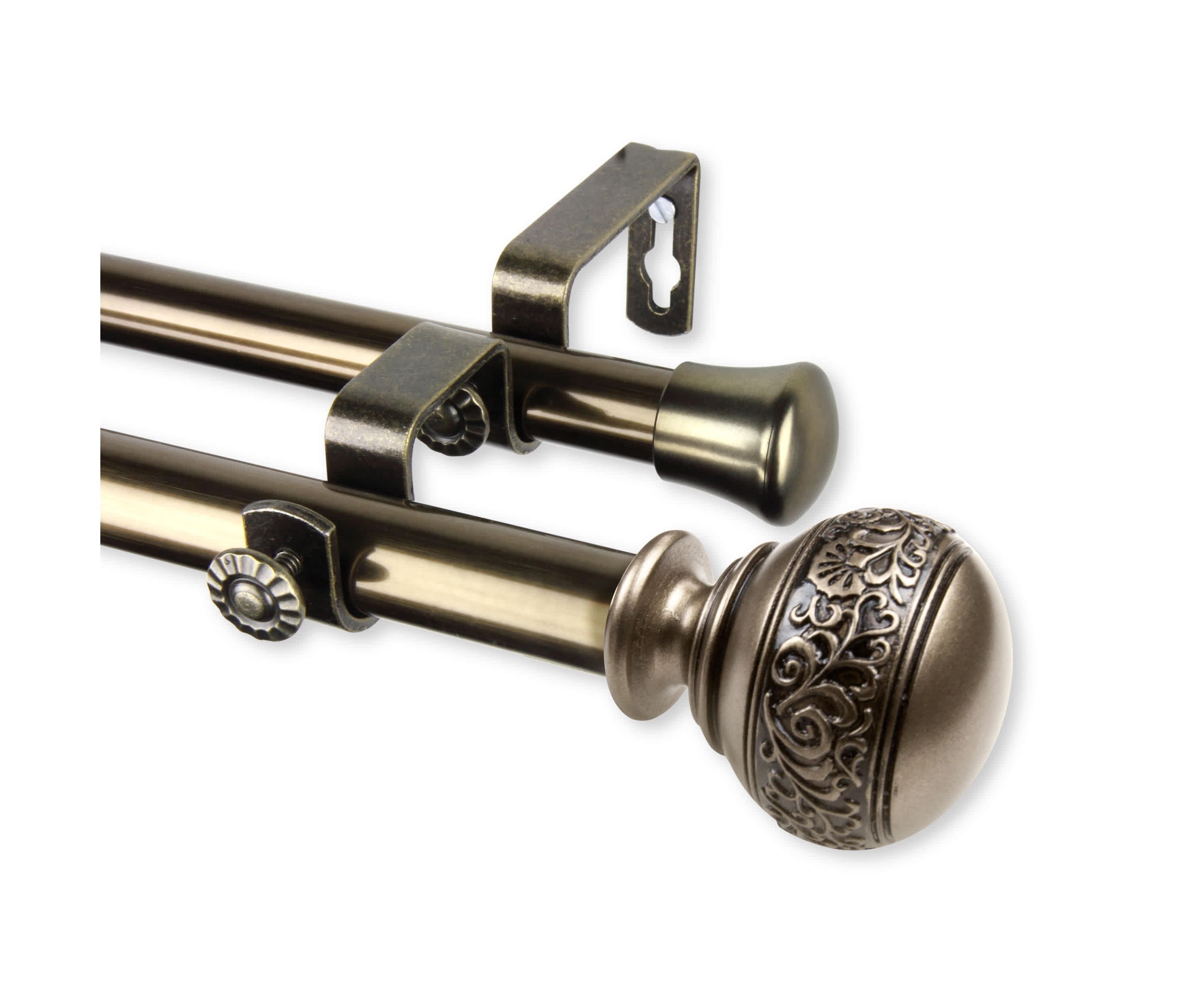 13/16" Naomi Double Curtain Rod
