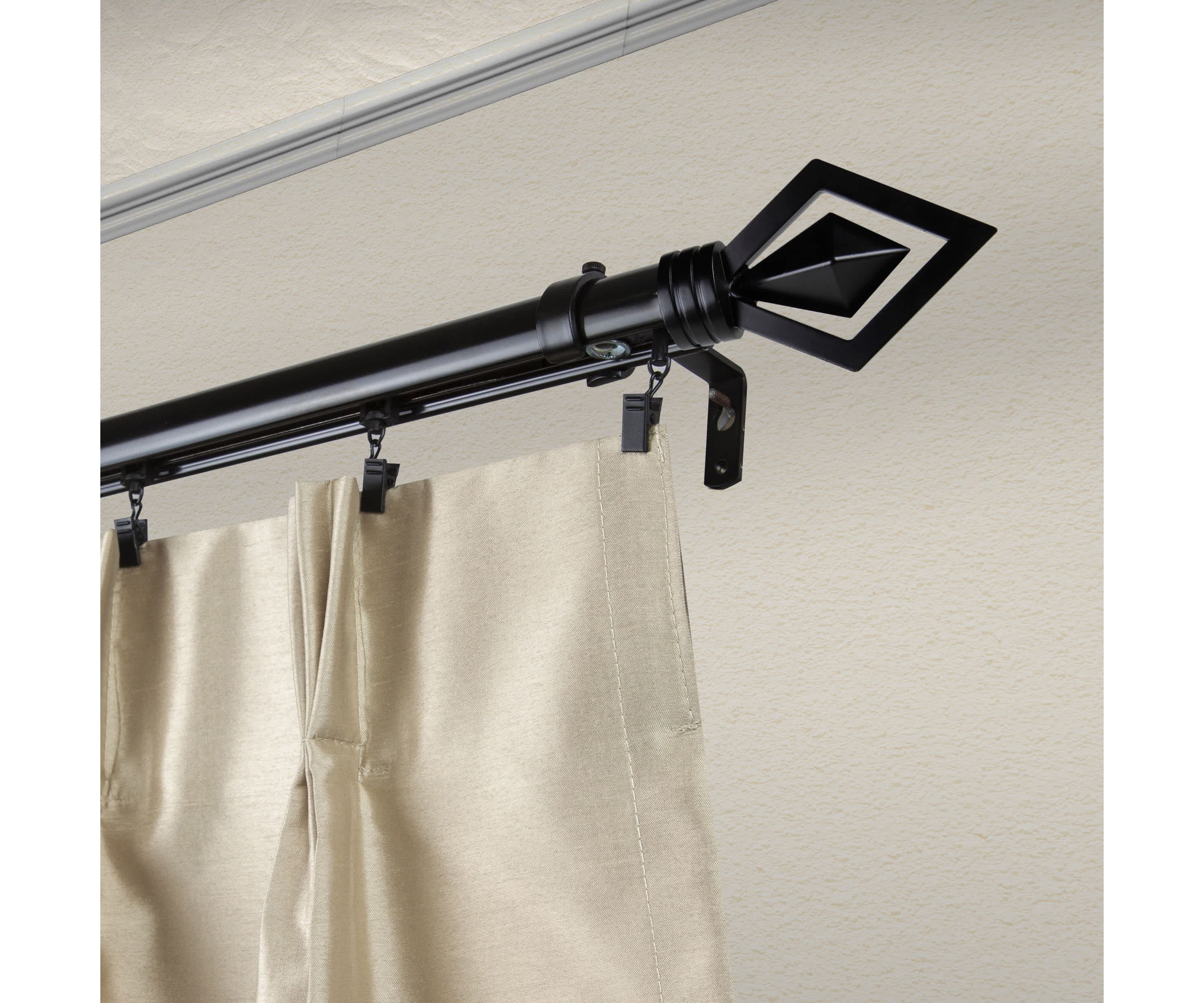 Lockseam 2" Clearance Curtain Rod 28-48 inch