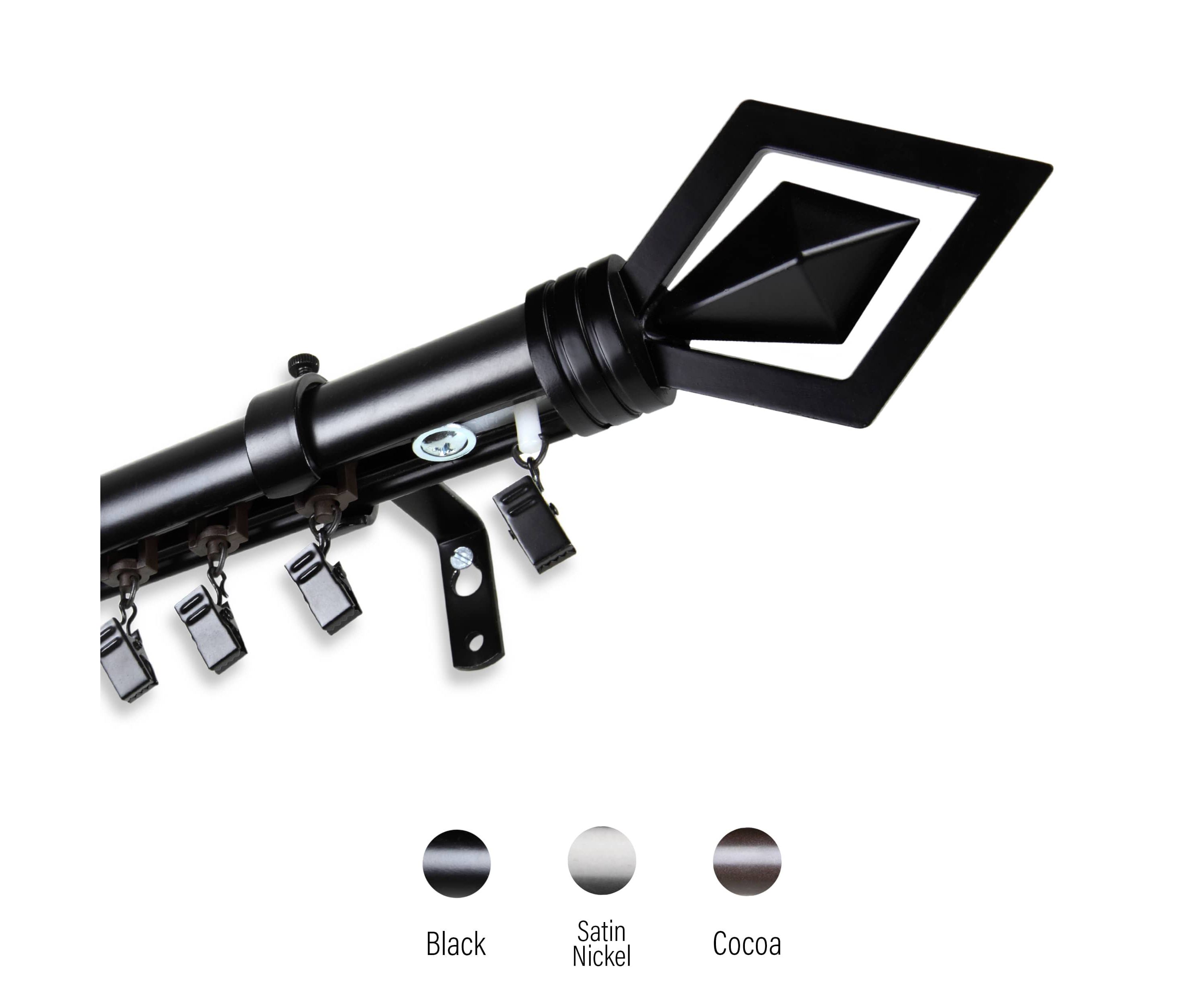 Lockseam 2" Clearance Curtain Rod 28-48 inch