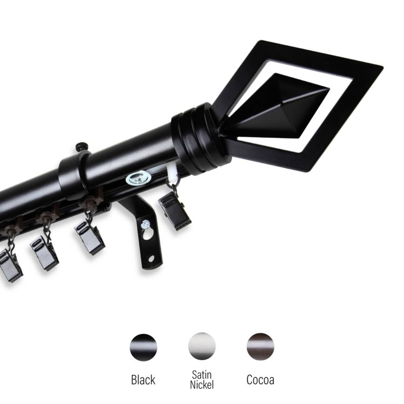 Lockseam 2" Clearance Curtain Rod 28-48 inch