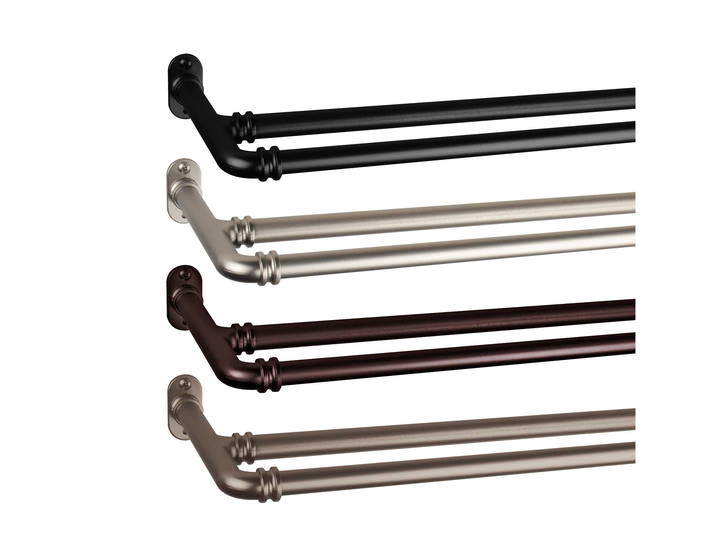 5/8" Blackout Double Curtain Rod