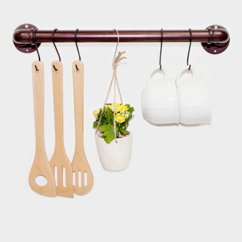 	 Industrial Pipe Design Towel Rod