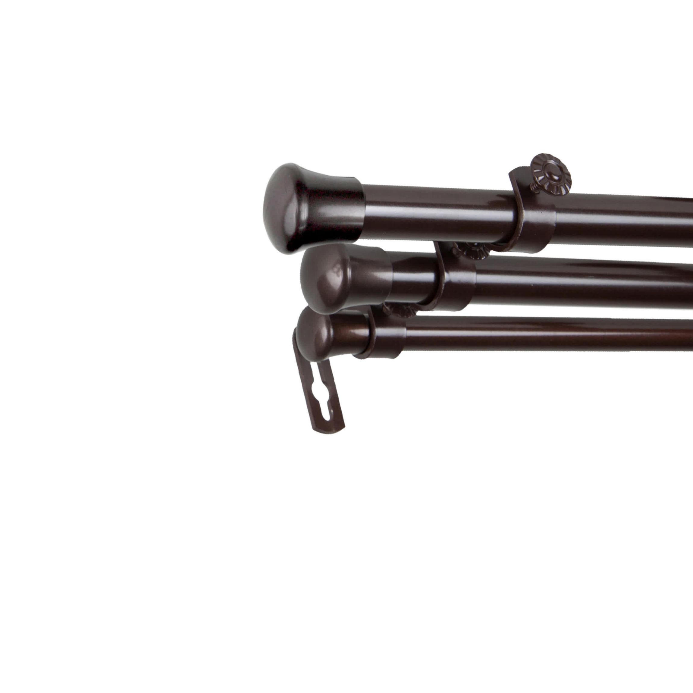 13/16" Triple Curtain Rod