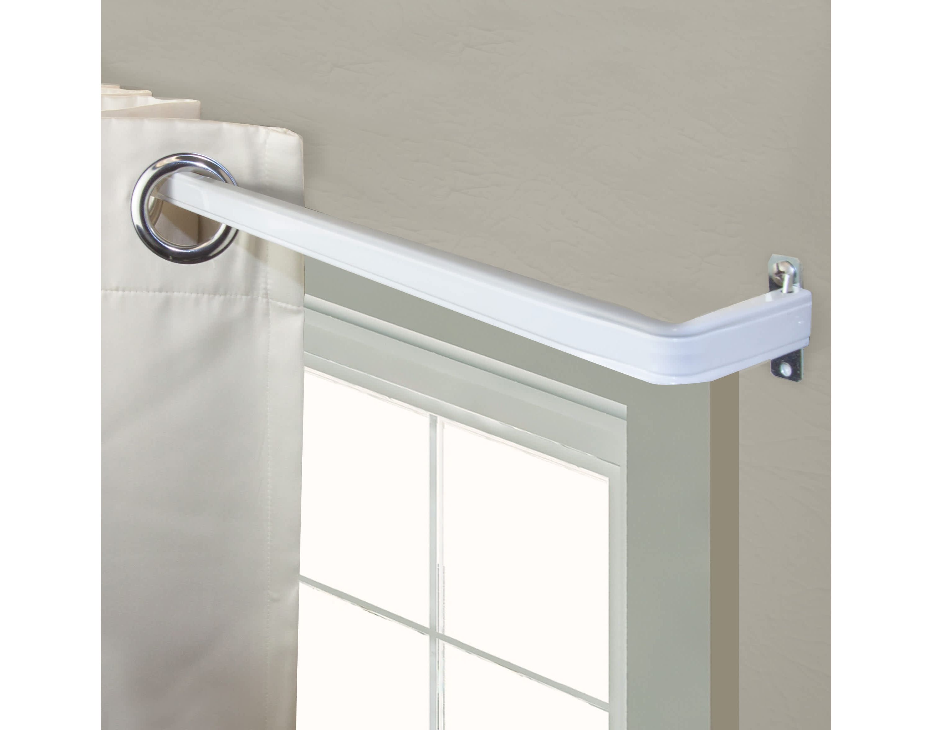 Lockseam 2" Clearance Curtain Rod 28-48 inch