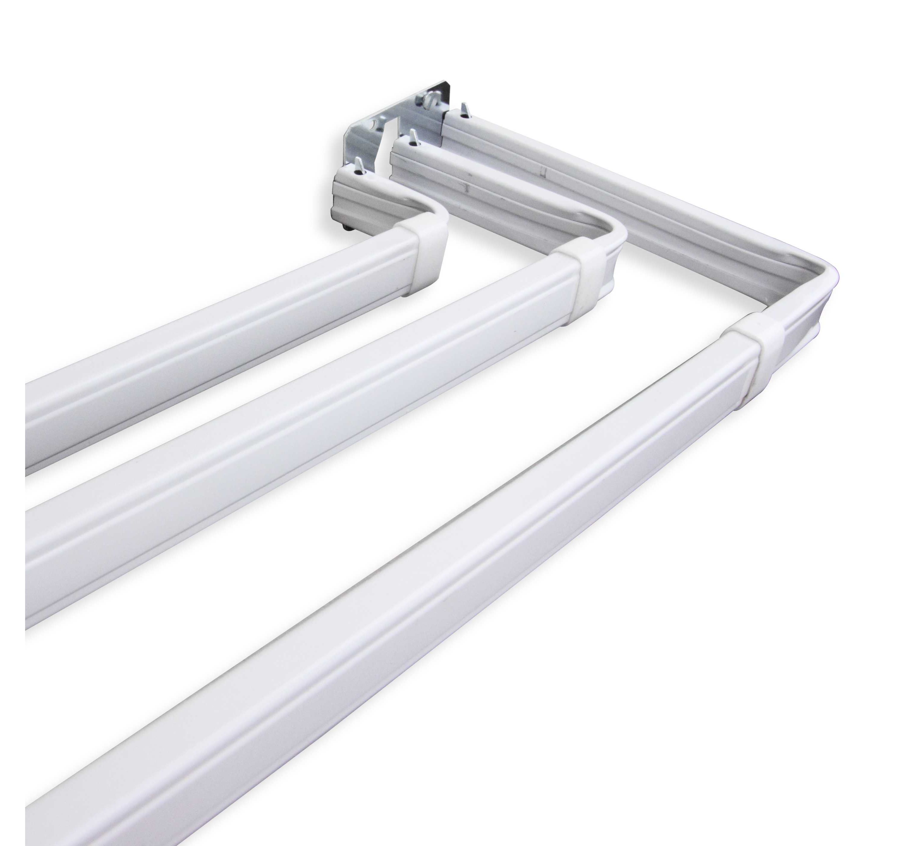 Free Stand Window Lockseam Triple Rod