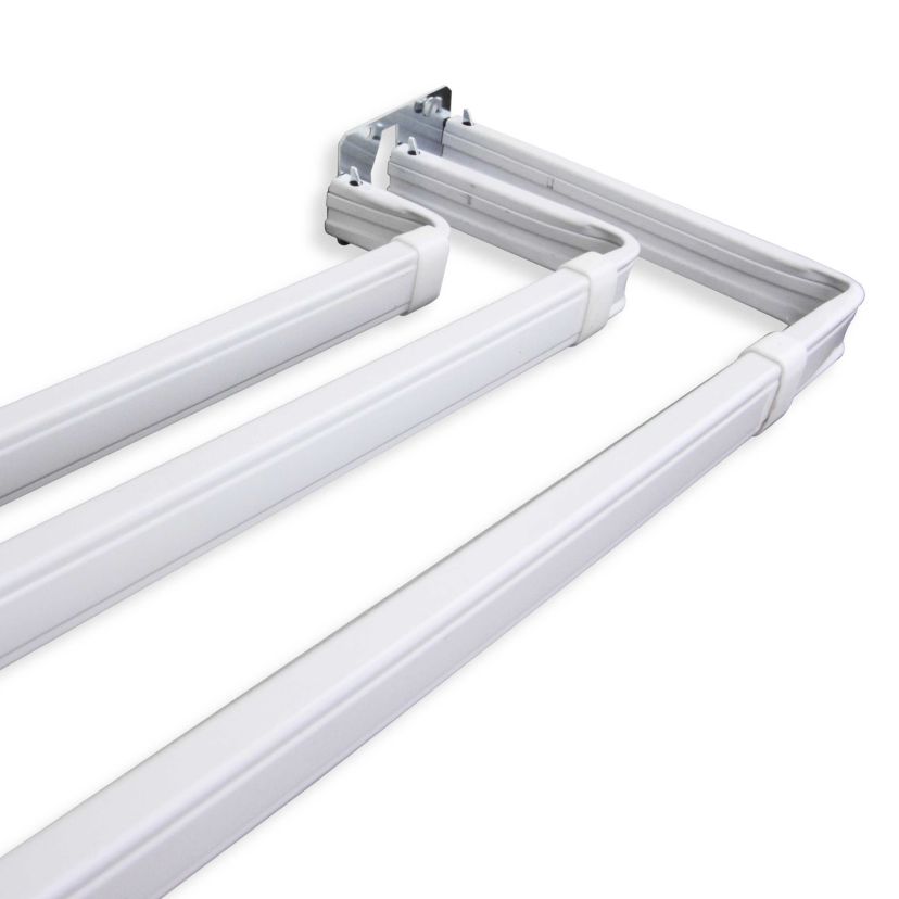 Free Stand Window Lockseam Triple Rod