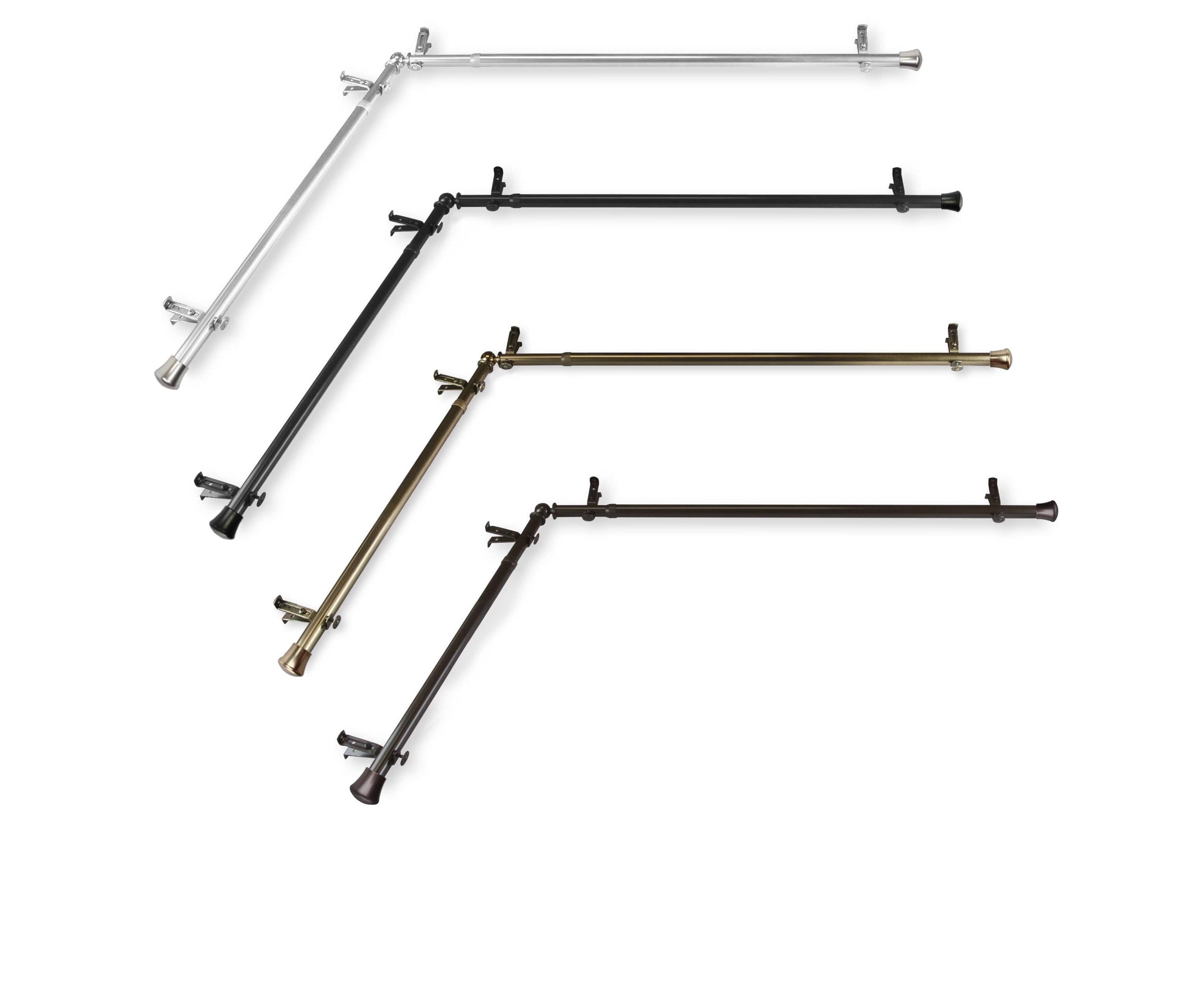 Single Corner Curtain Rod