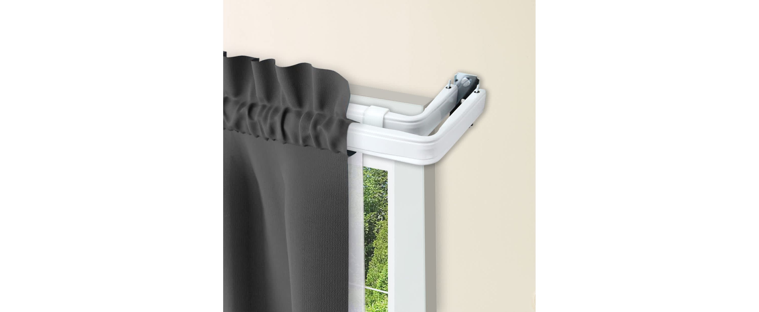 Free Stand Window Lockseam Double Rod