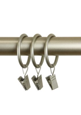 Rod Desyne Curtain Rings With Clips 1 38 In Belk