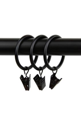 Rod Desyne Curtain Rings With Clips 1 38 In Belk