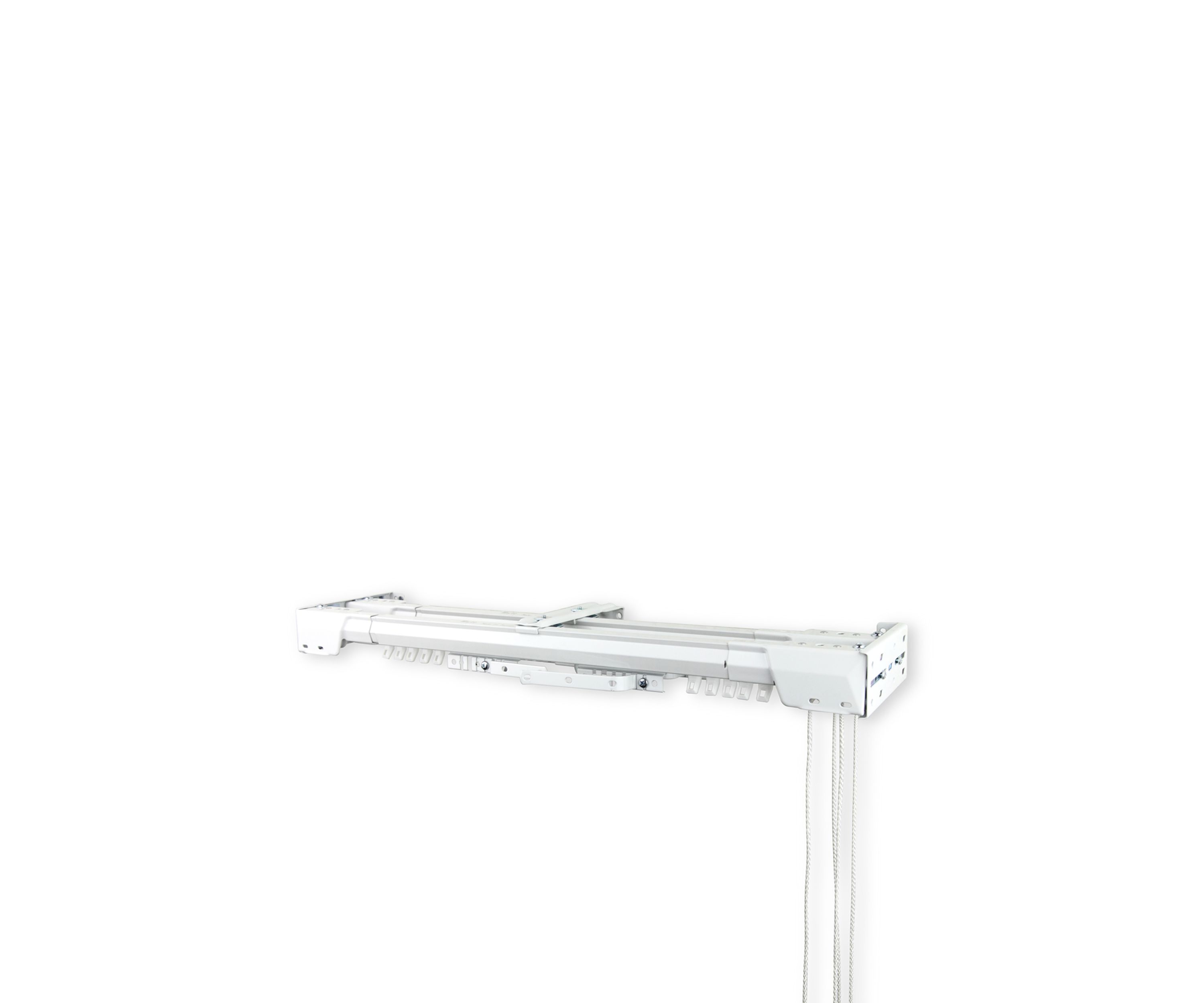 Center Open Double Traverse Curtain Rod  30-in. - 48-in.
