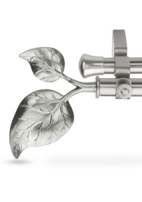 Rod Desyne Ivy Double Curtain Rod 66 In 120 In Belk