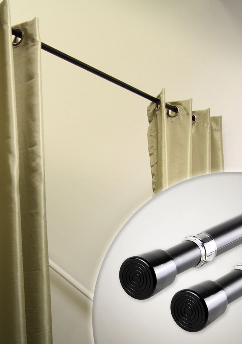 0.75 Inch Round Spring Tension Rod 