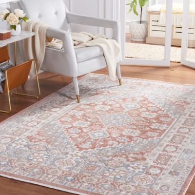 Safavieh Blair Washable Washable Collection 206 Rug, Grey