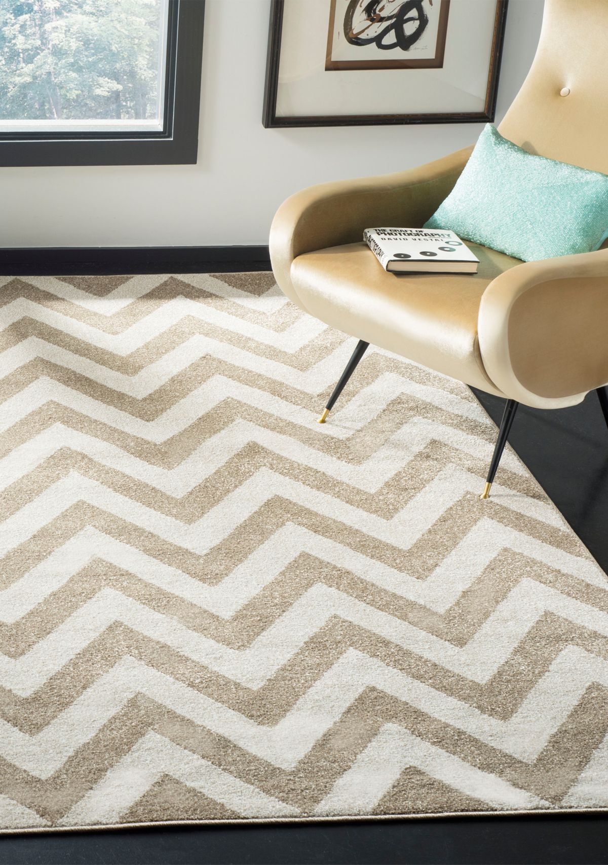Amherst Chevron Area Rug Collection