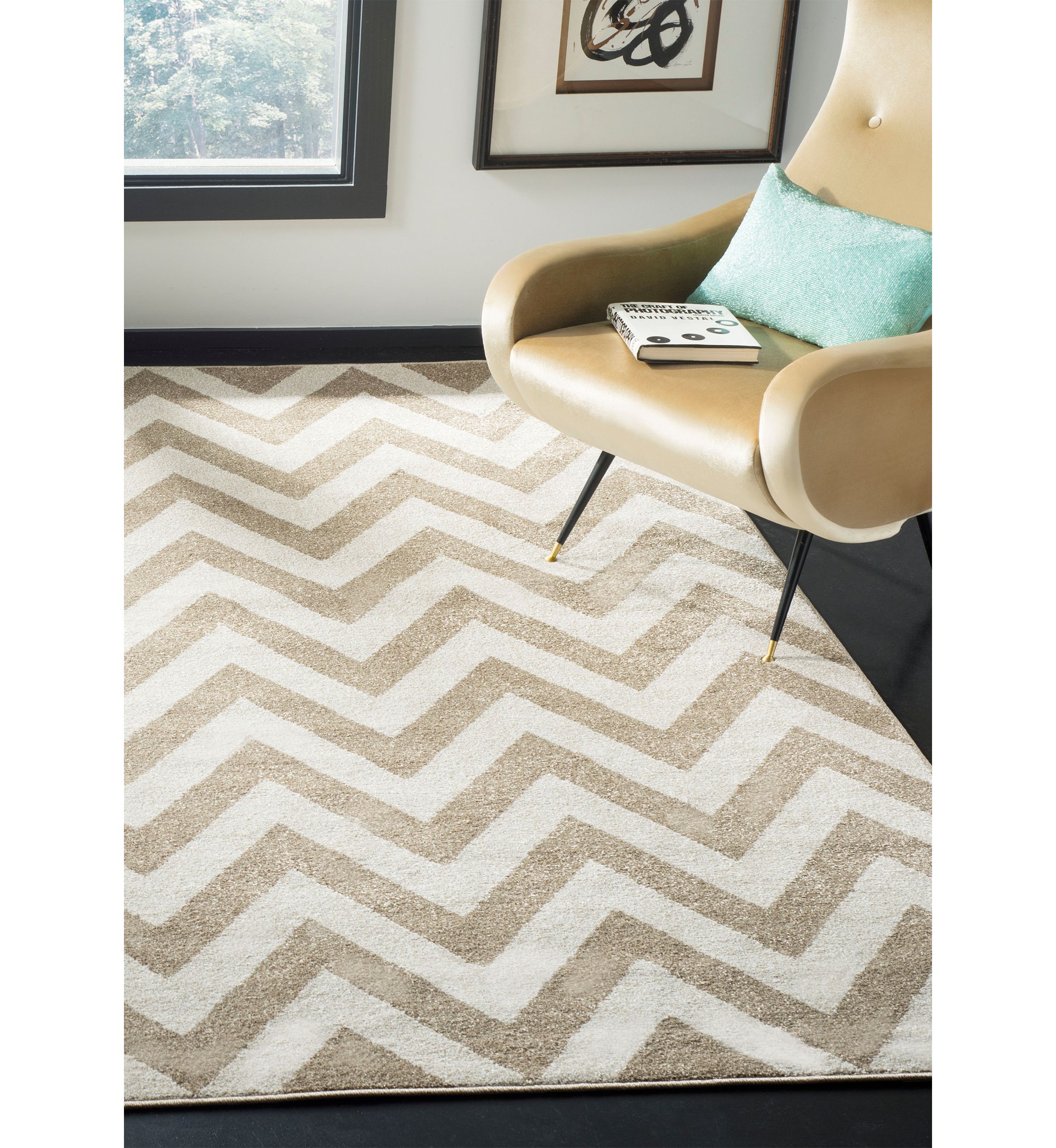 Amherst Chevron Area Rug Collection