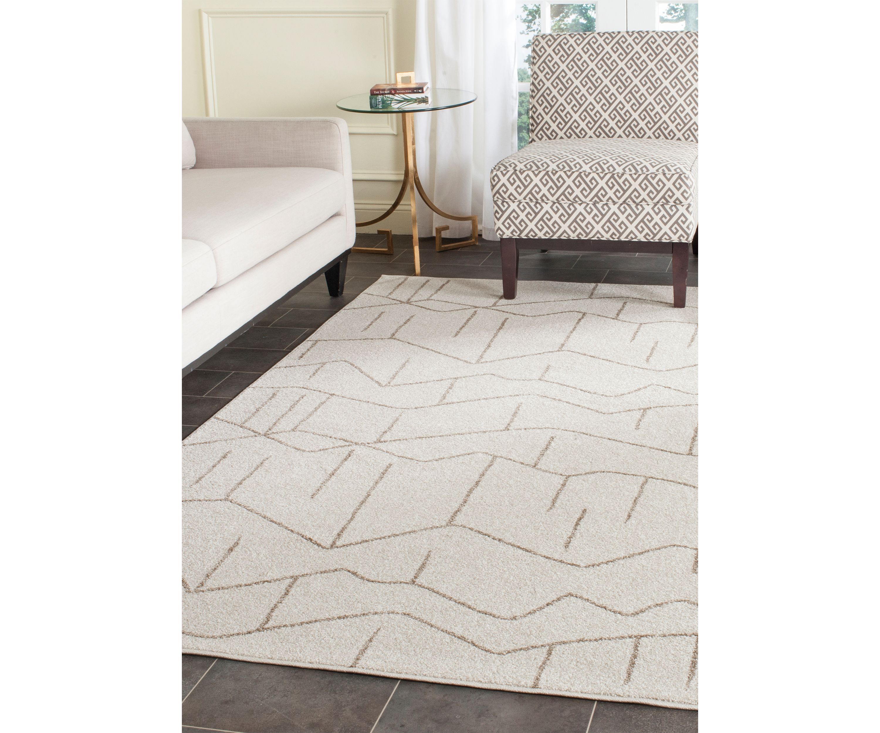 Amherst Zigzag Line Area Rug Collection