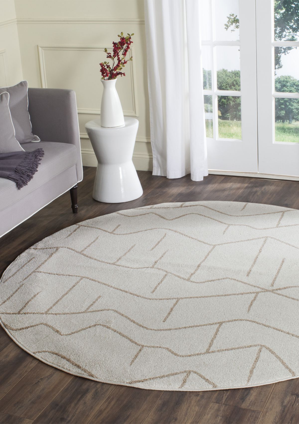 Amherst Zigzag Line Area Rug Collection