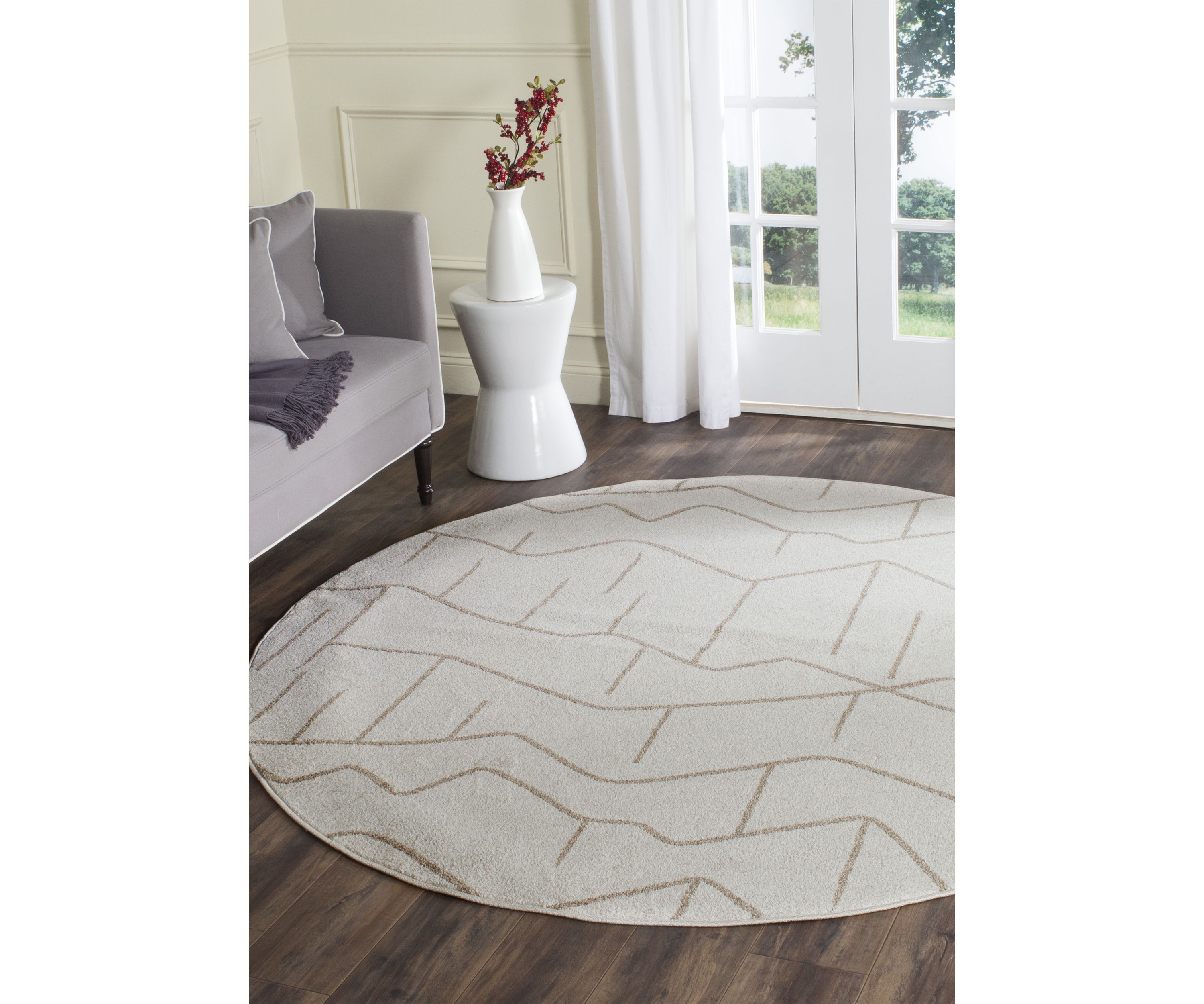 Amherst Zigzag Line Area Rug Collection