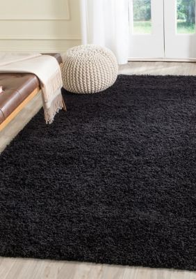 Safavieh Laguna Shag Area Rug Collection, Black, 2 x 8 Runner