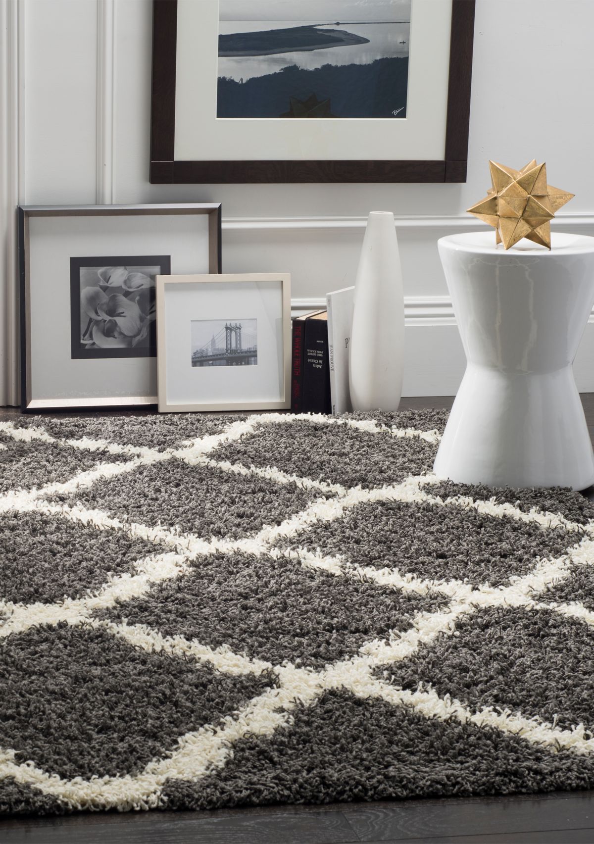 Dallas Shaggy Area Rug Collection