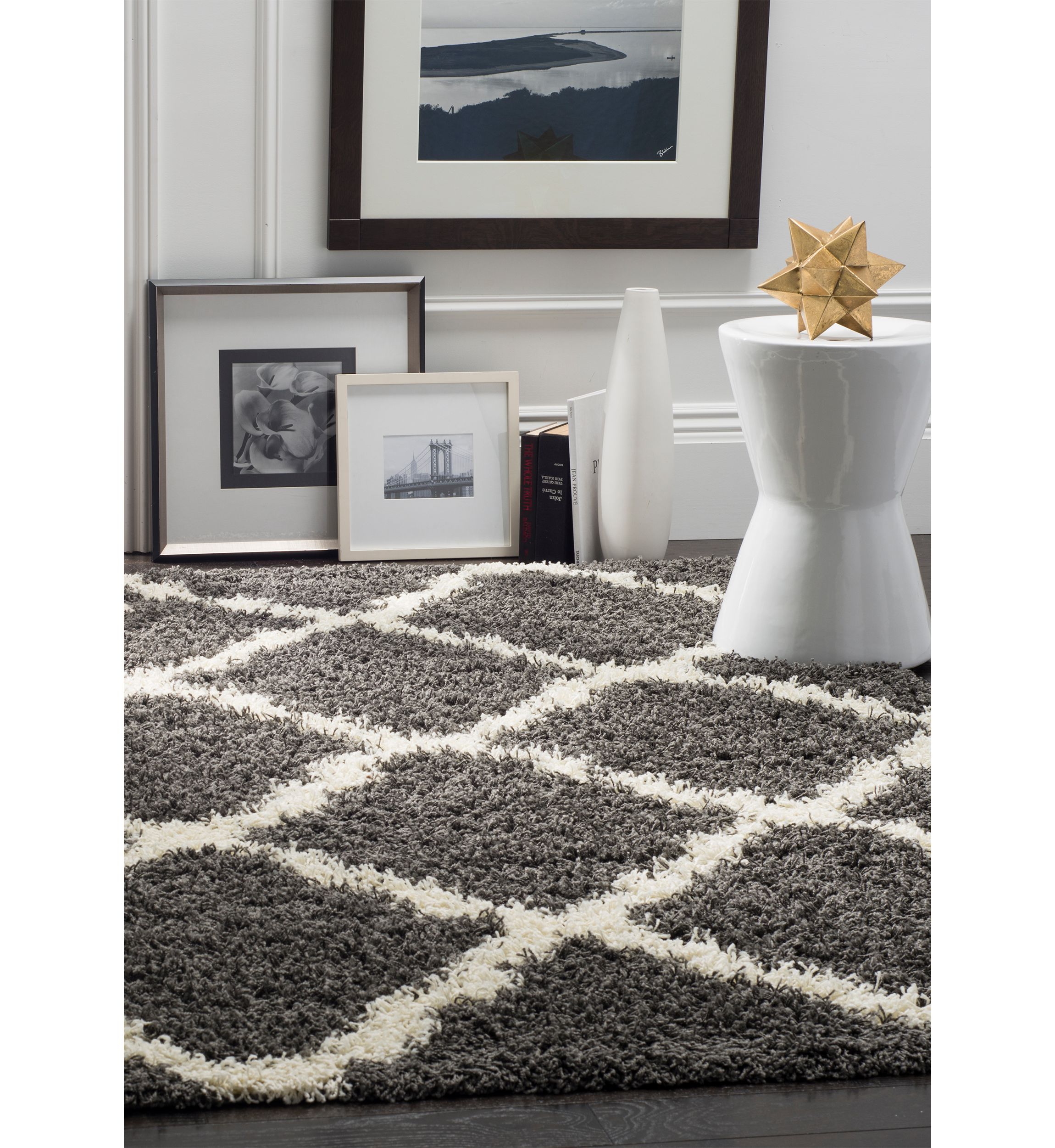 Dallas Shaggy Area Rug Collection