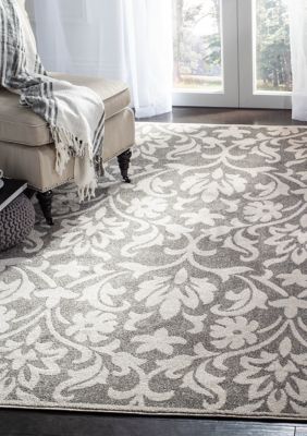 Amherst Classic Symmetrical Flower Area Rug Collection