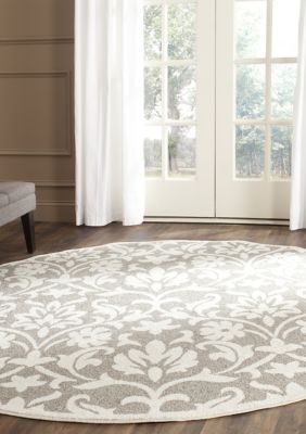 Amherst Classic Symmetrical Flower Area Rug Collection