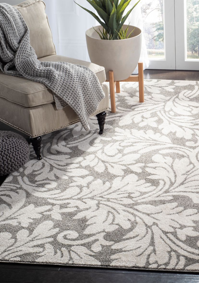 Amherst Bold Symmetrical Flower Area Rug Collection