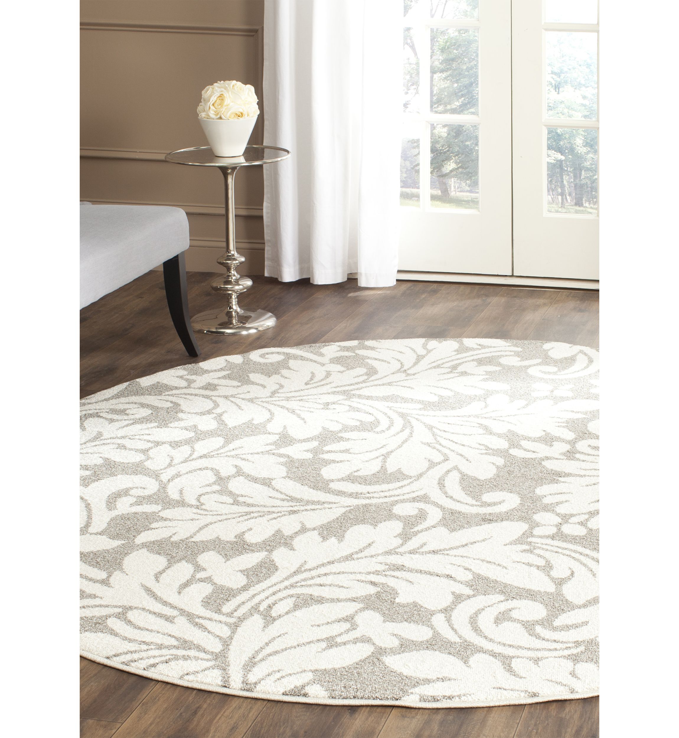 Amherst Bold Symmetrical Flower Area Rug Collection