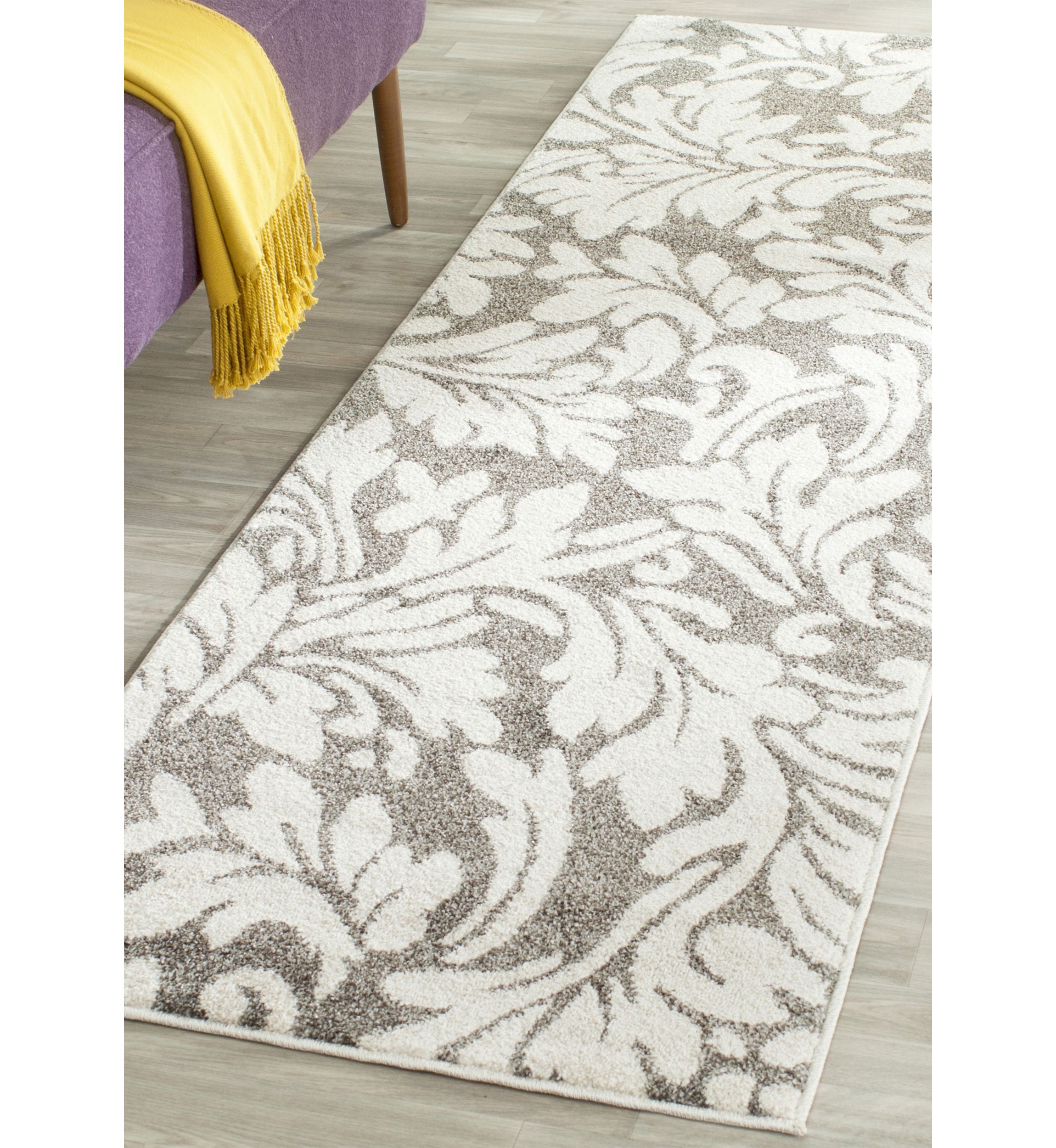 Amherst Bold Symmetrical Flower Area Rug Collection