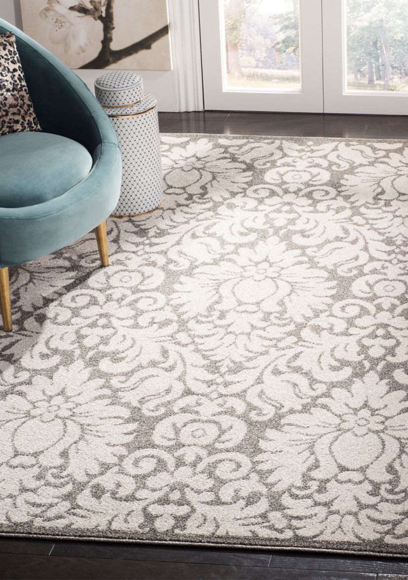 Amherst Symmetrical Flower Area Rug Collection