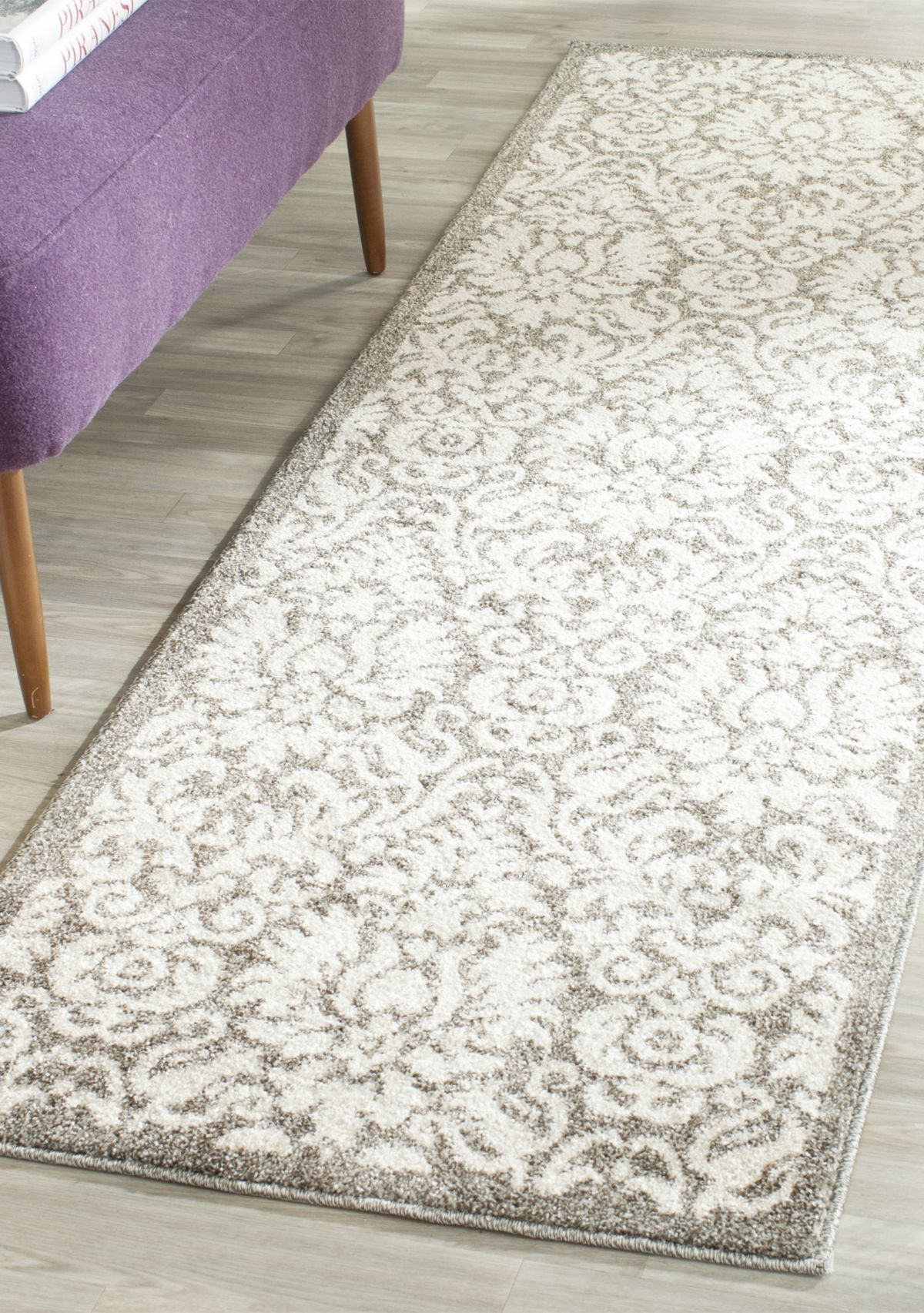 Amherst Symmetrical Flower Area Rug Collection