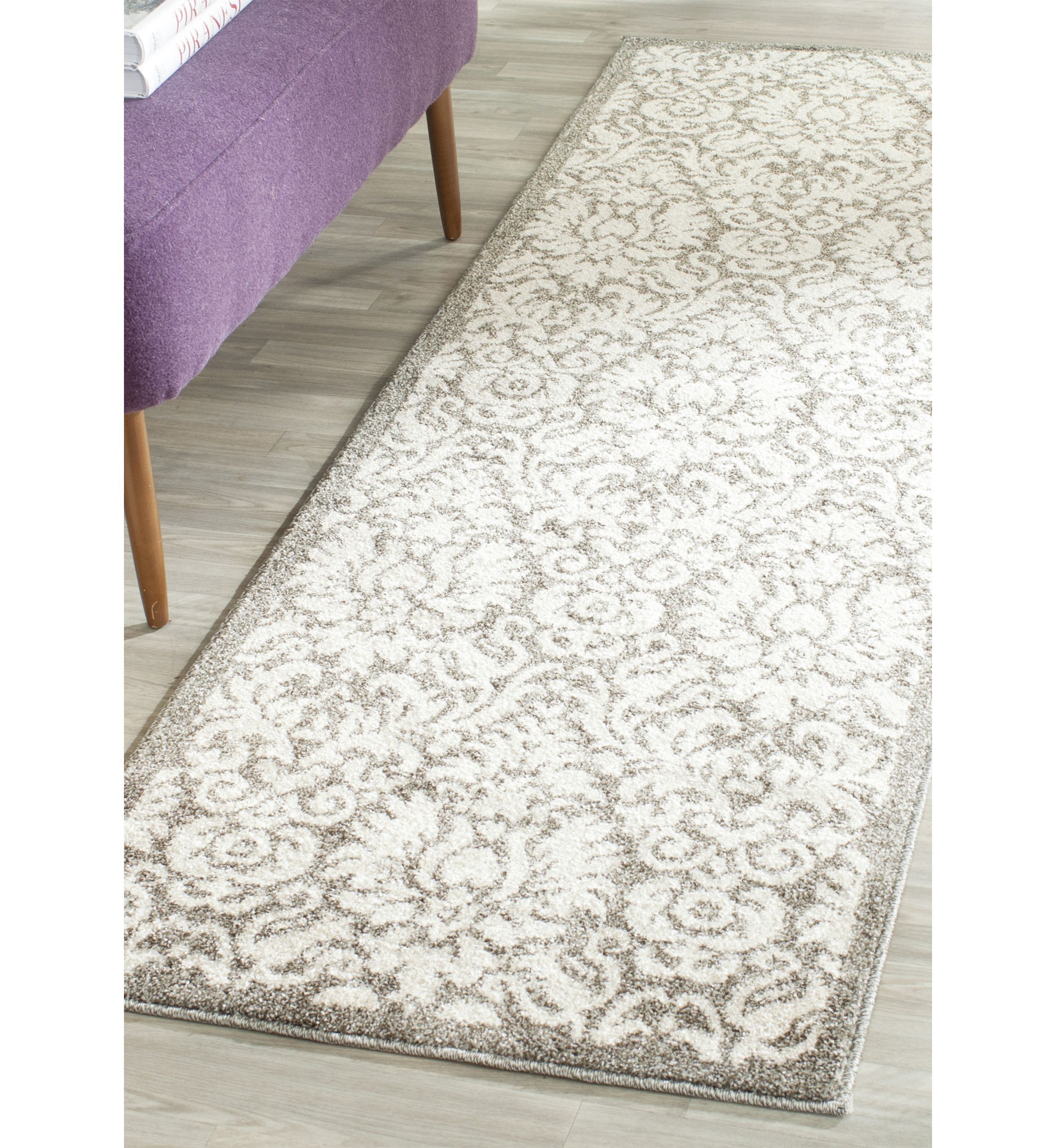 Amherst Symmetrical Flower Area Rug Collection