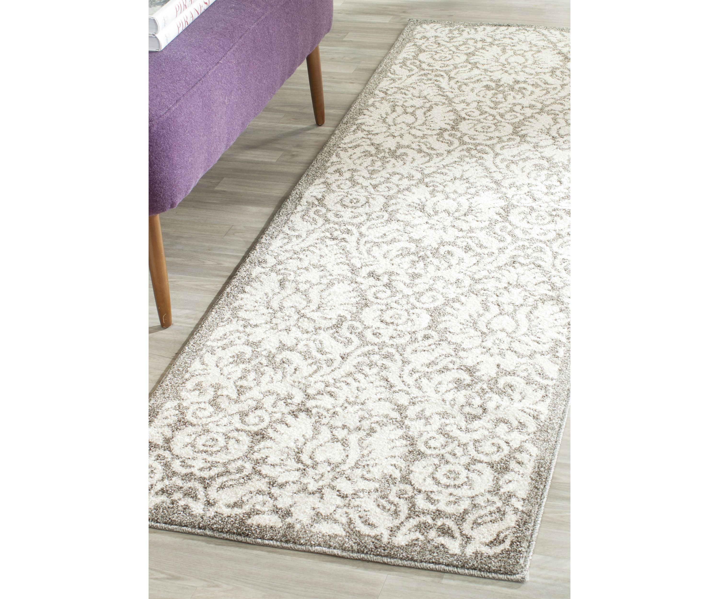 Amherst Symmetrical Flower Area Rug Collection