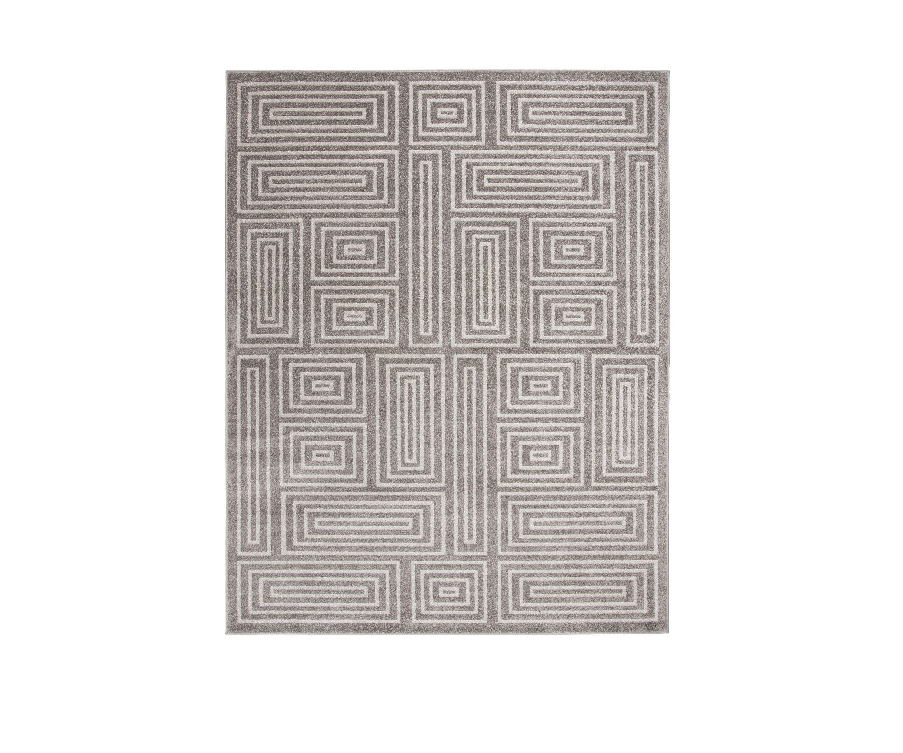 Amherst Geometric Square Maze Area Rug Collection