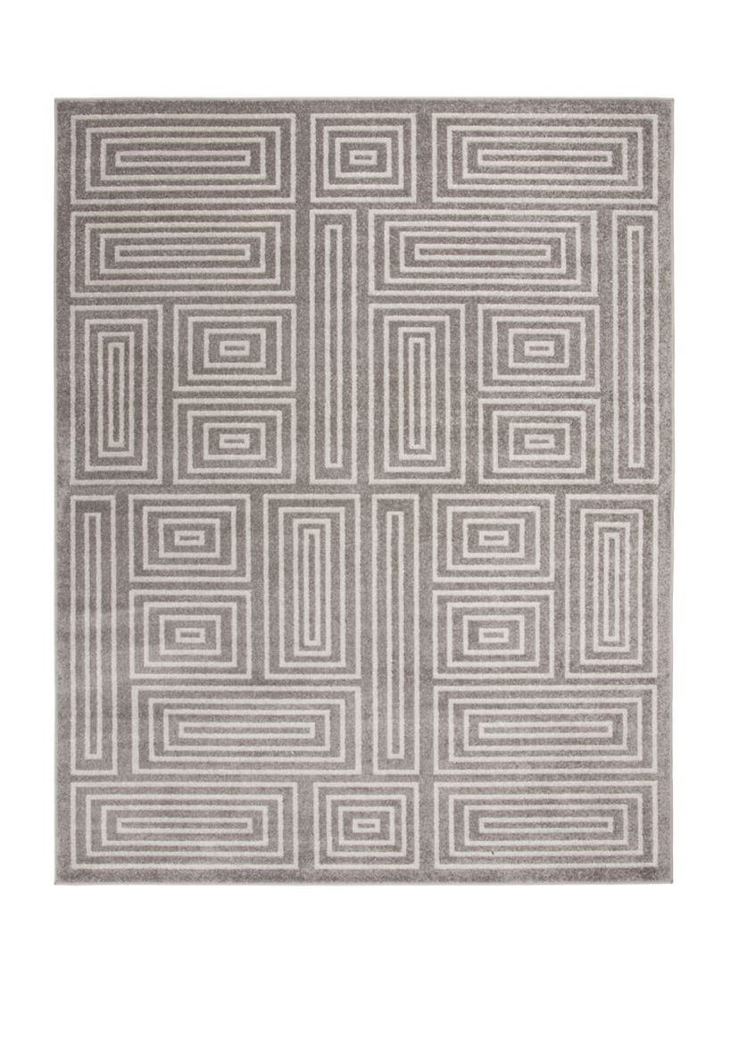 Amherst Geometric Square Maze Area Rug Collection