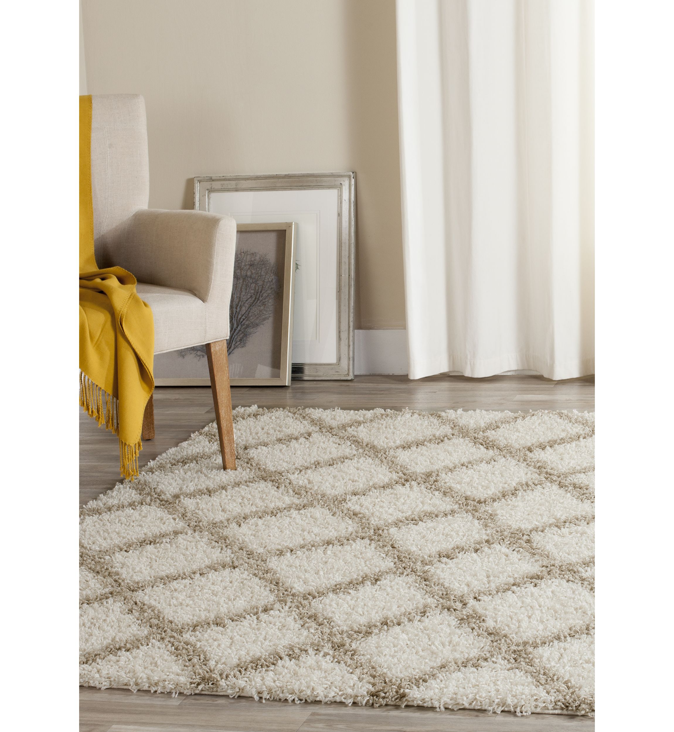 Dallas Shaggy Boho Area Rug Collection