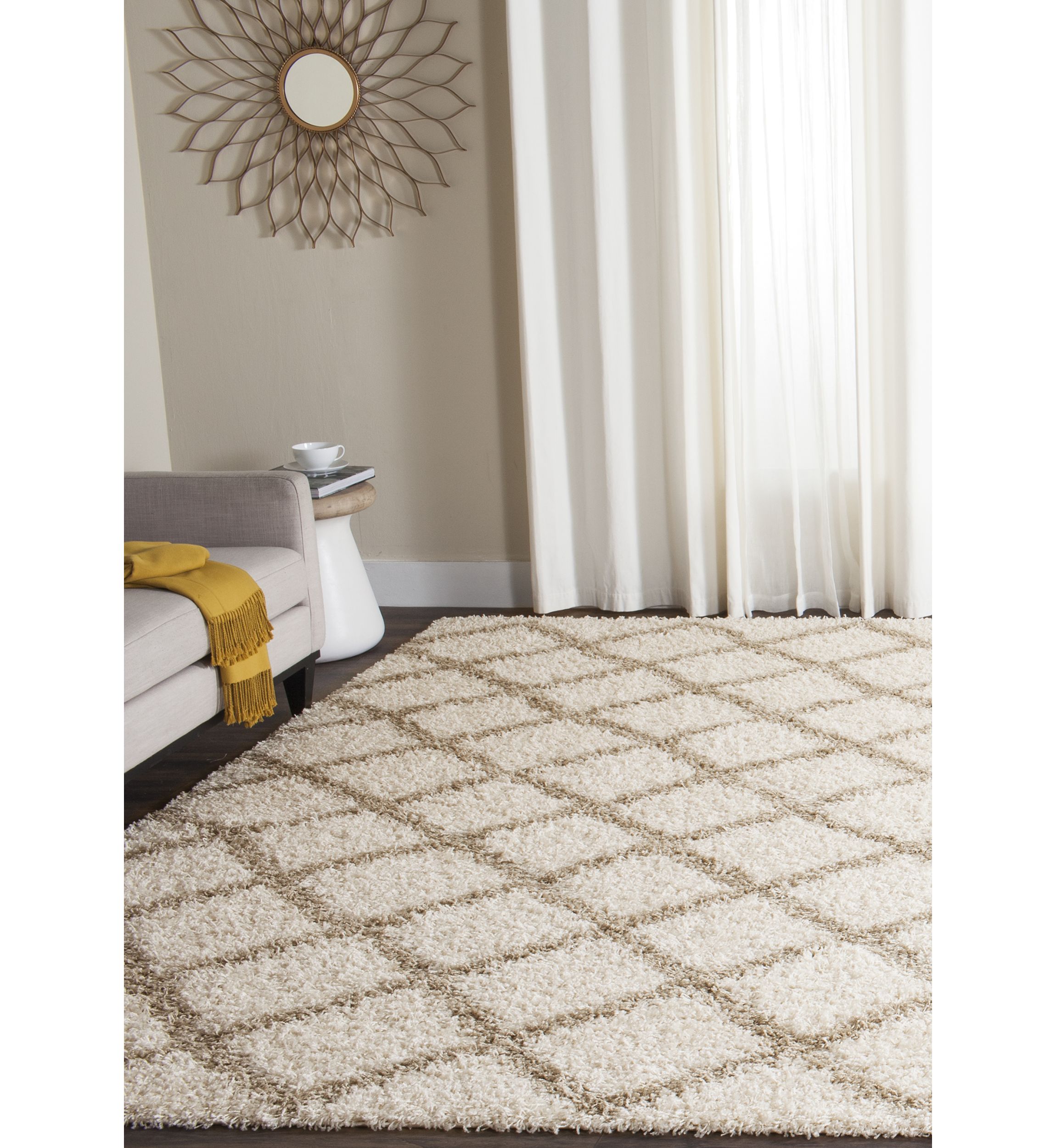Dallas Shaggy Boho Area Rug Collection