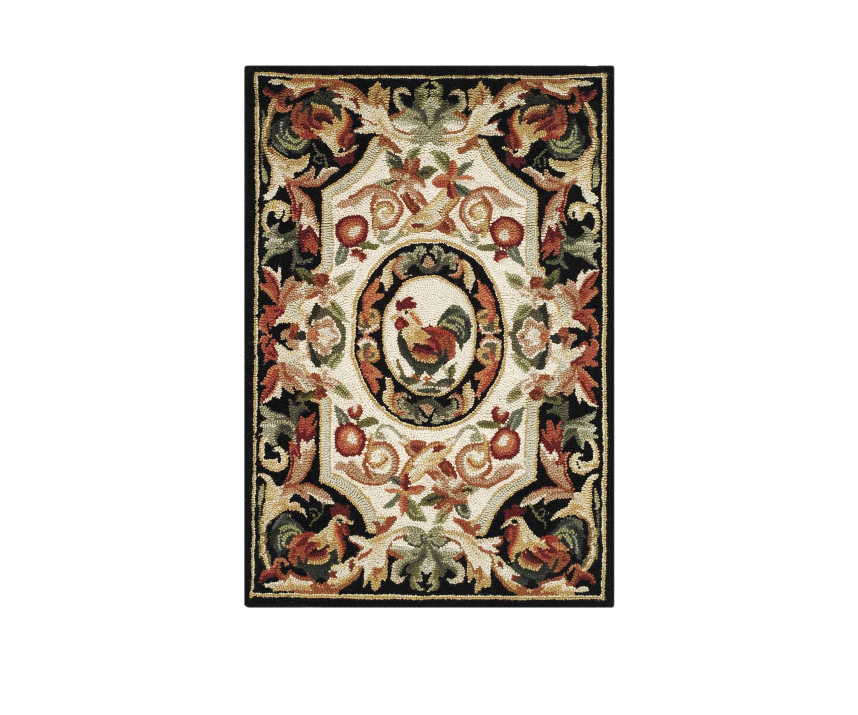 Chelsea Classical Rooster Area Rug Collection