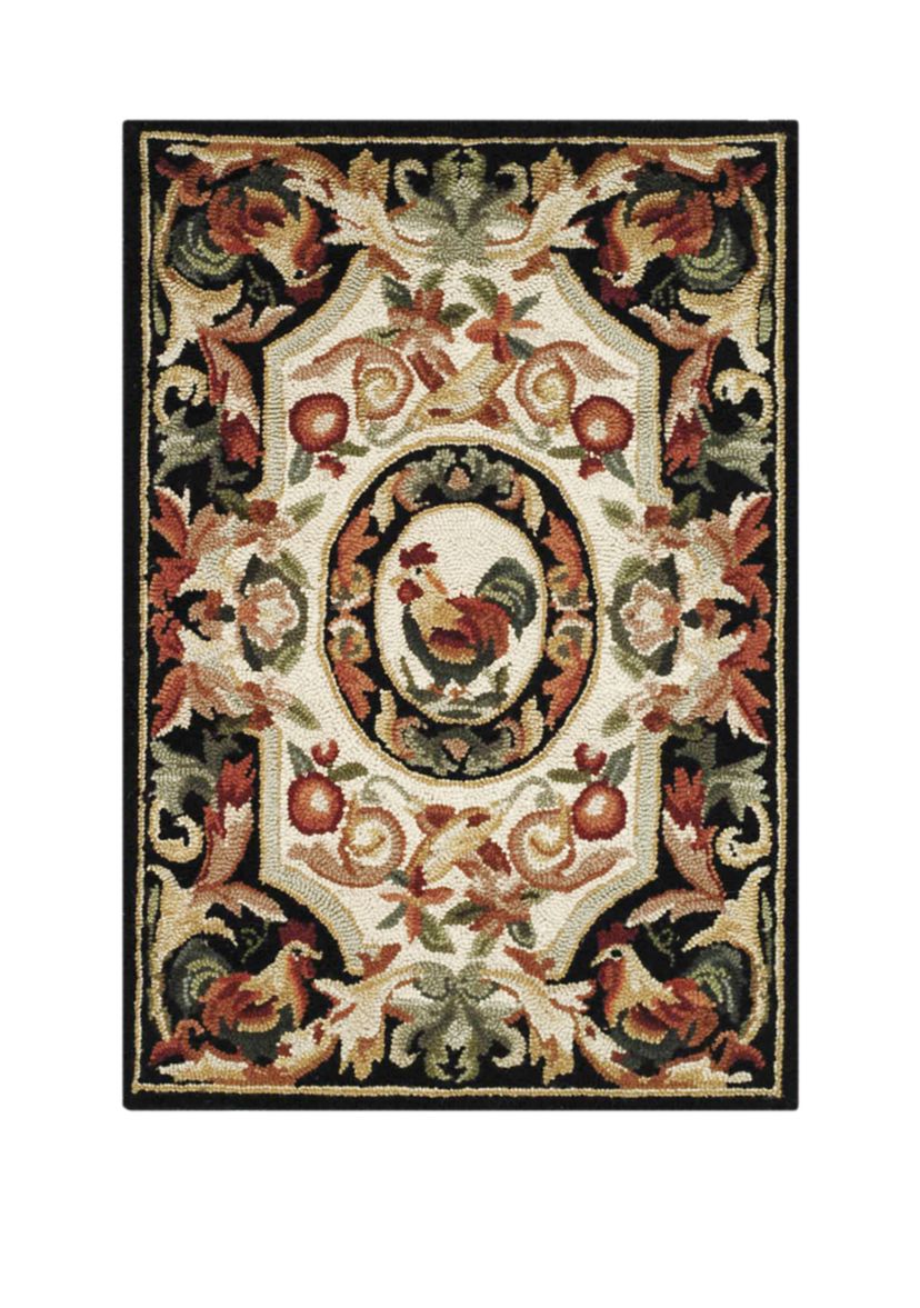 Chelsea Classical Rooster Area Rug Collection