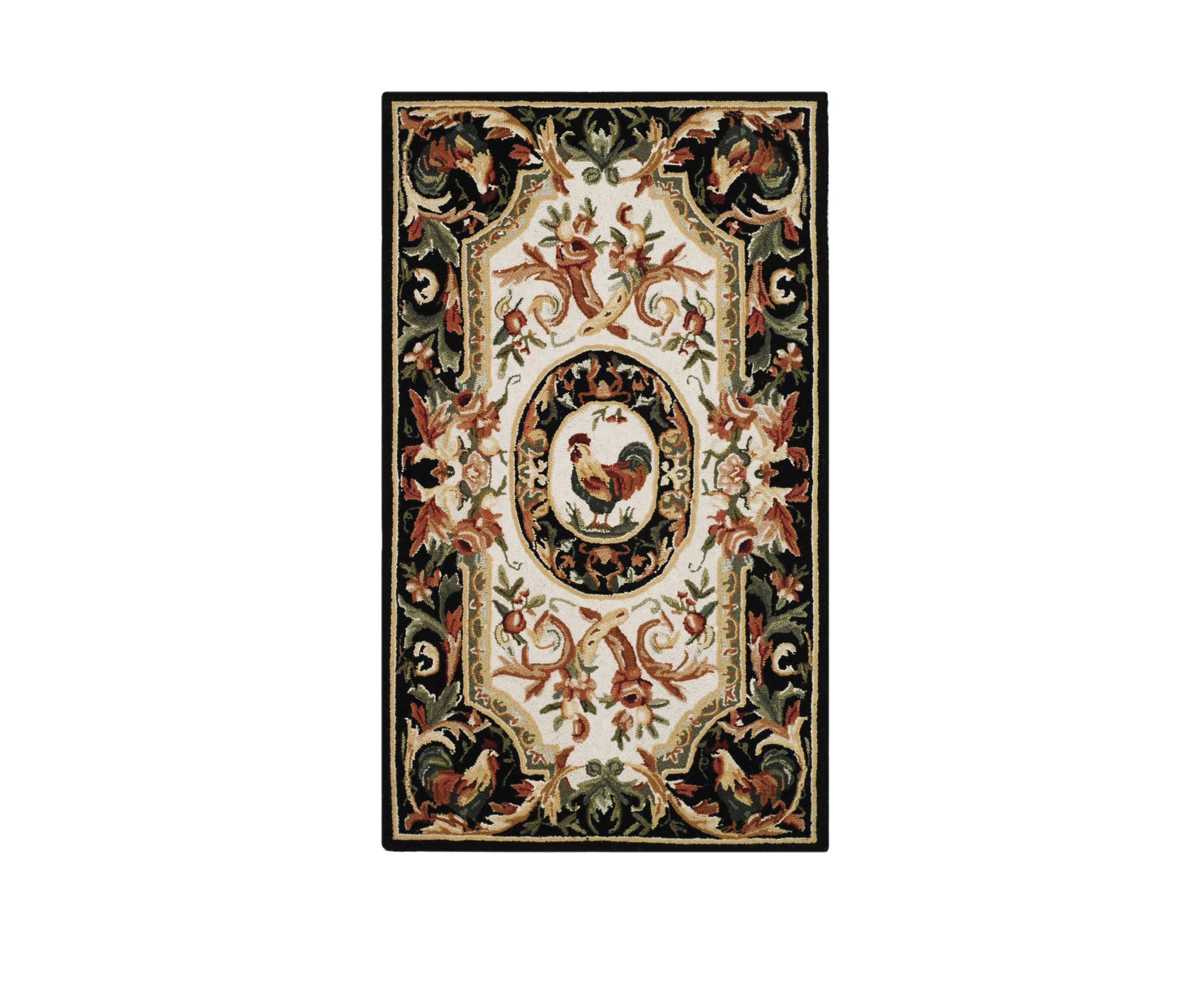 Chelsea Classical Rooster Area Rug Collection