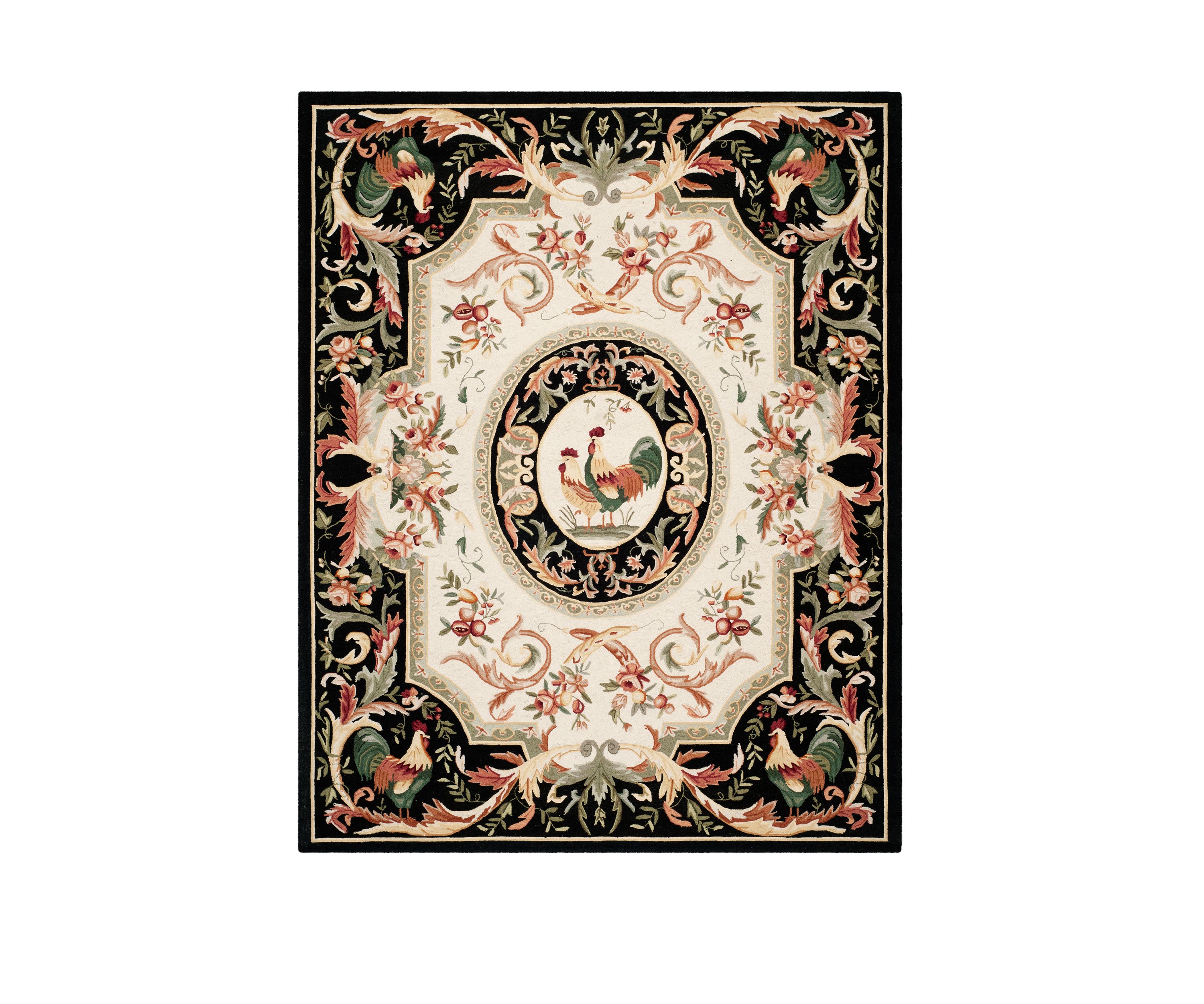 Chelsea Classical Rooster Area Rug Collection